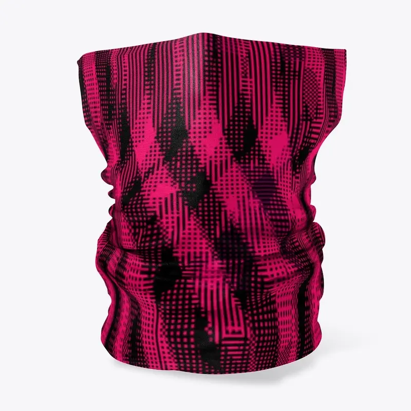 Pink Glitch Pattern