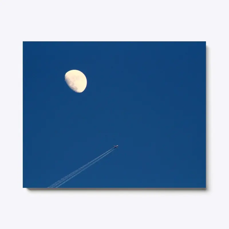 Plane to the Moon Photo