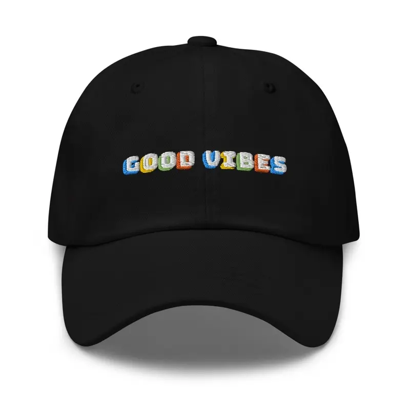 Good Vibes Dad Cap